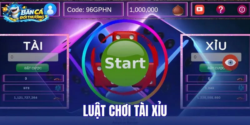 Luật chơi tài xỉu